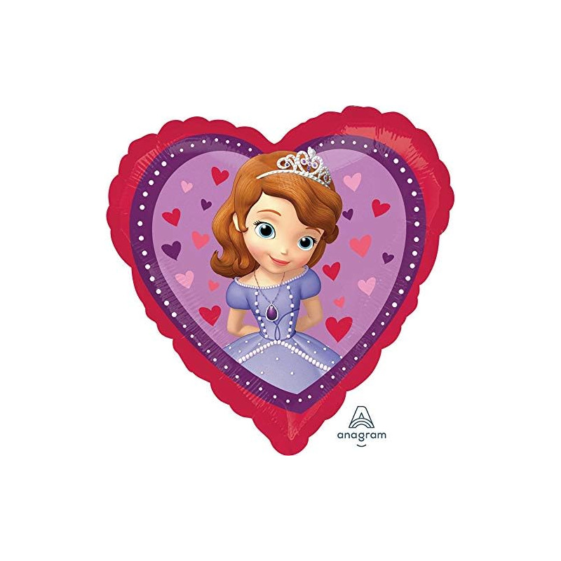 BALON FOLIOWY ANAGRAM 18" KSIĘŻNICZKA SOFIA PAKOWANY