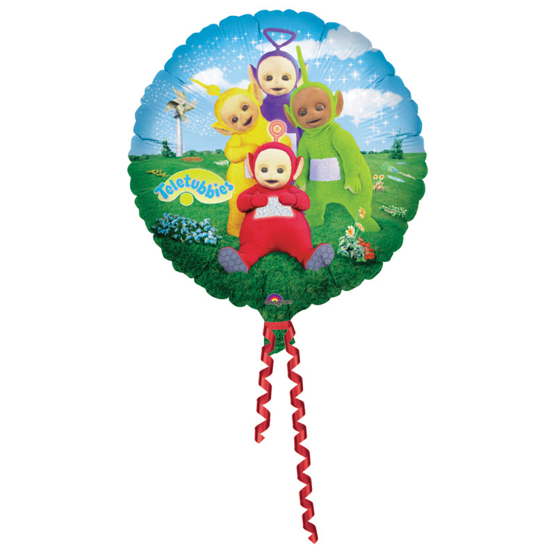 BALON FOLIOWY ANAGRAM 18" CZAS NA TELETUBBIES