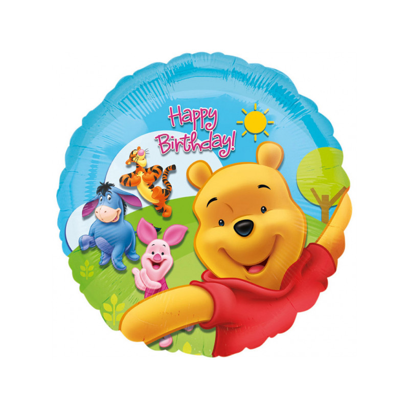 BALON FOLIOWY ANAGRAM 18" PUCHATEK I PRZYJACIELE PAKOWANY