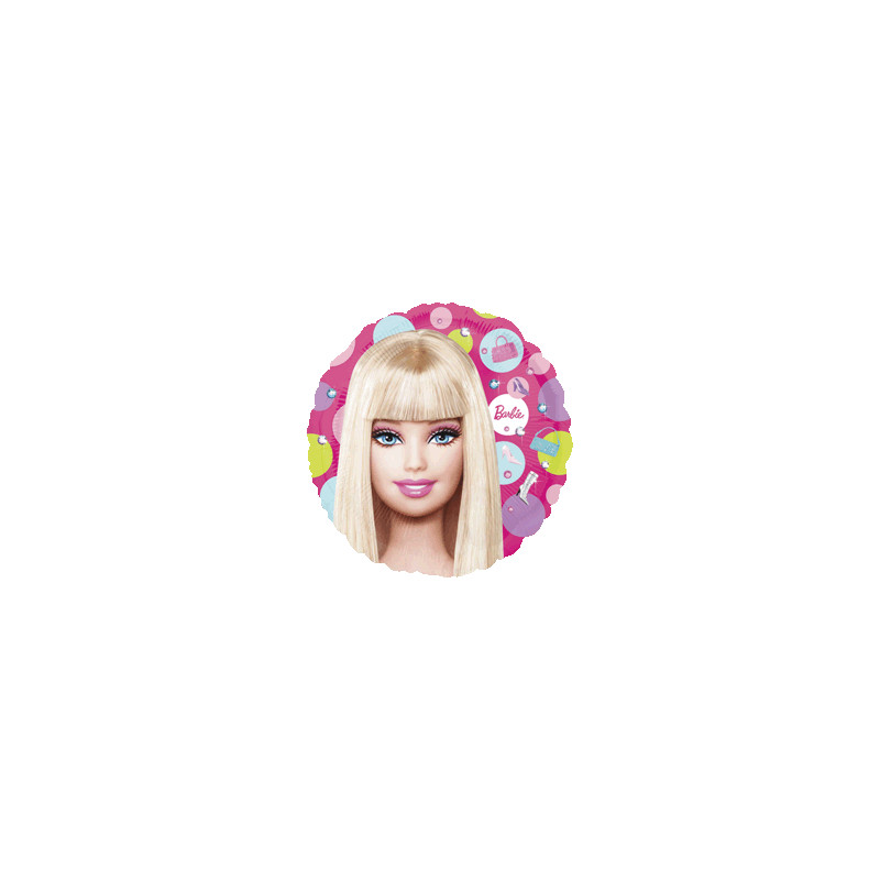 BALON FOLIOWY ANAGRAM 18" BARBIE PATTERN