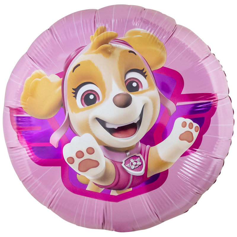 BALON FOLIOWY AMSCAN 18" PAW PATROL SKYE