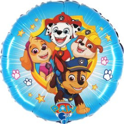 BALON FOLIOWY GRABO 18" PAW PATROL NIEBIESKI