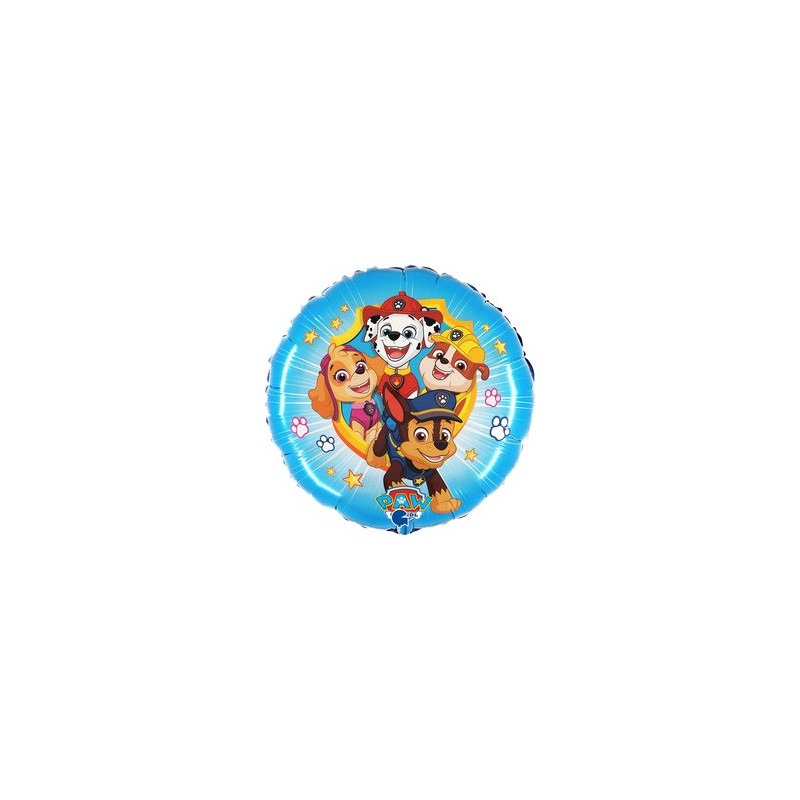 BALON FOLIOWY GRABO 18" PAW PATROL NIEBIESKI