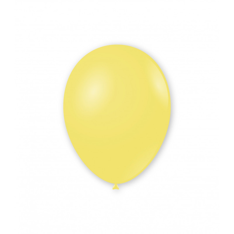 BALON GUMOWY 10" PASTELOWY EKRI 100 SZT.