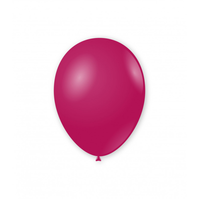 BALON GUMOWY 10" PASTELOWY FUXIA 100 SZT.