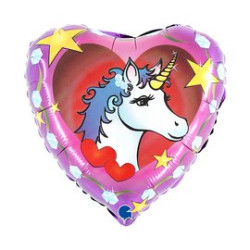 BALON FOLIOWY GRABO 18" UNICORN