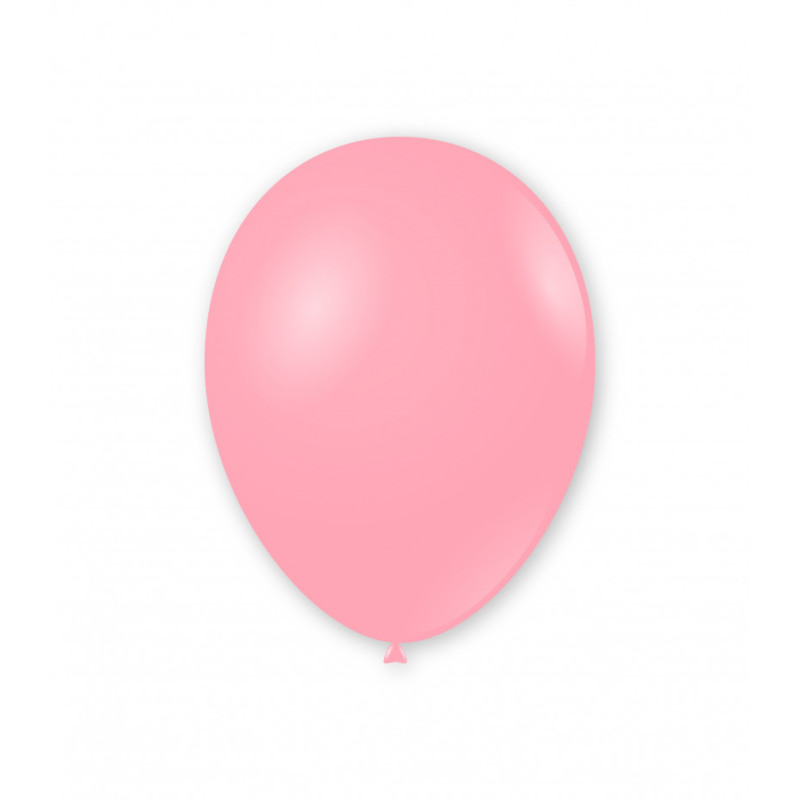 BALON GUMOWY 12" PASTELOWY RÓZOWY 100 SZT.