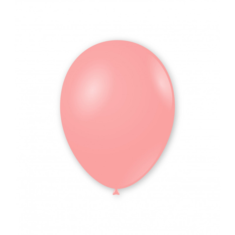 BALON GUMOWY 12" PASTELOWY RÓŻOWY BABY 100 SZT.