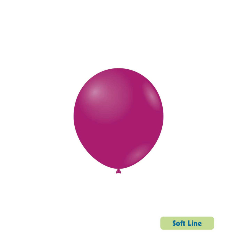 BALON GUMOWY 5" PASTELOWY MAGENTA 100 SZT.