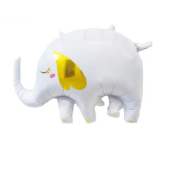 BALON FOLIOWY SŁONIK BIAŁY...