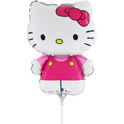 BALON FOLIOWY GRABO 14" HELLO KITTY