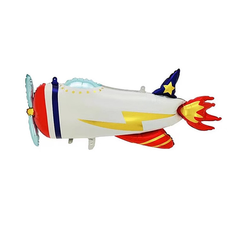 BALON FOLIOWY SAMOLOT 54X106 CM