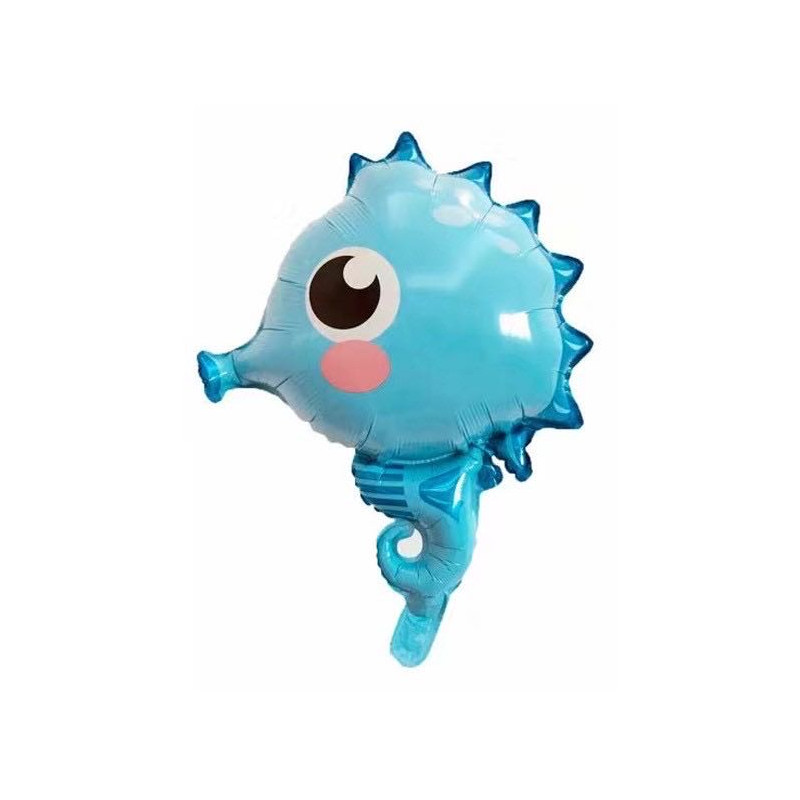 BALON FOLIOWY KONIK MORSKI 48,5 X 55 CM