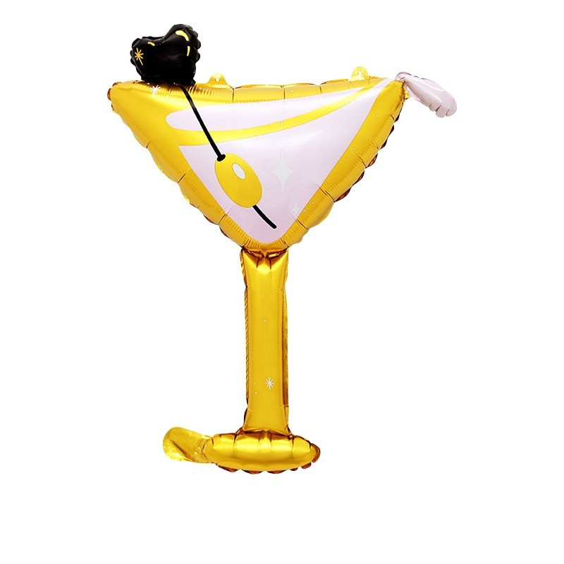 BALON FOLIOWY KIELISZEK MARTINI 80X55 CM