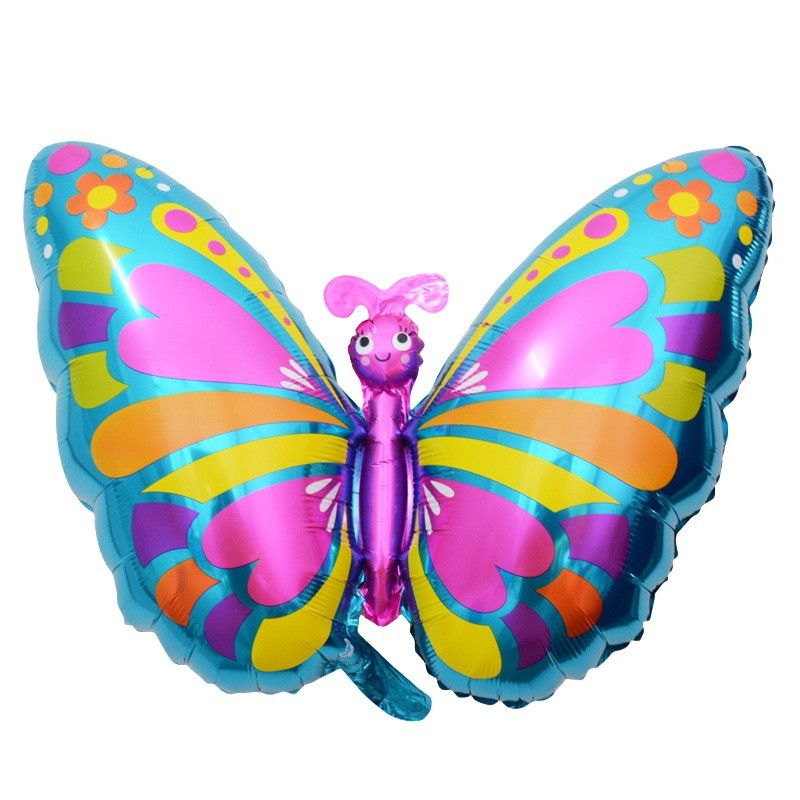 BALON FOLIOWY MOTYL 49X76 CM