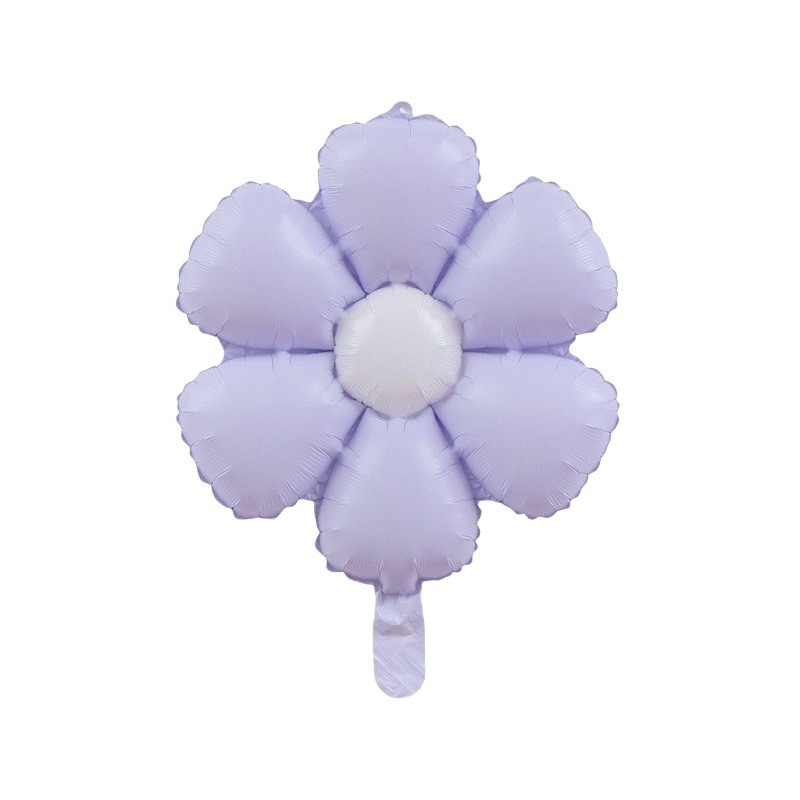 BALON FOLIOWY STOKROTKA LILA 72X60 CM