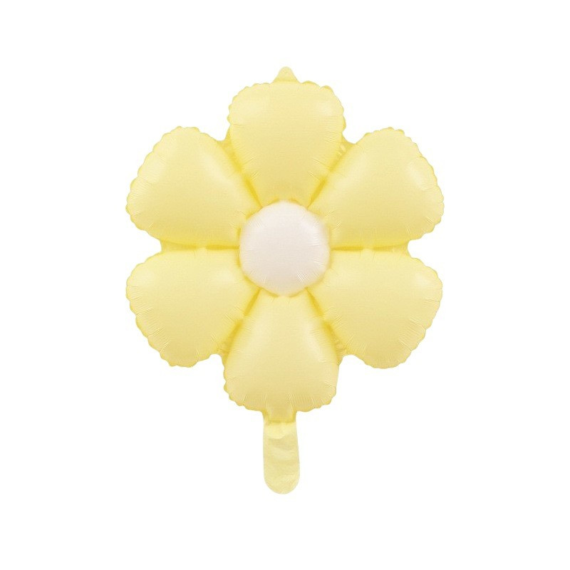 BALON FOLIOWY STOKROTKA ŻÓŁTA 72X60 CM