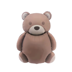 BALON FOLIOWY MIŚ 65X89 CM