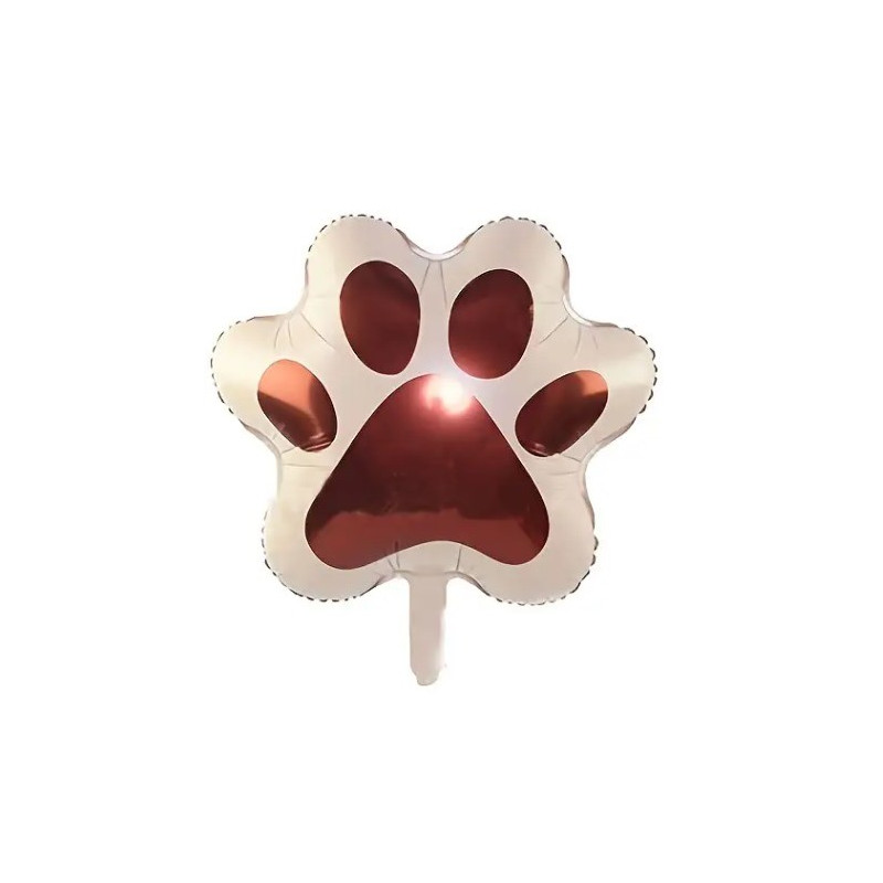 BALON FOLIOWY ŁAPKA PSA 67X60 CM