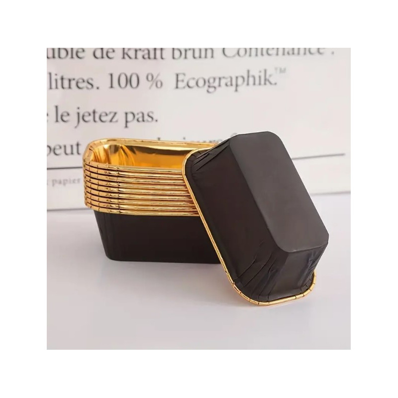 FOREMKI DO BABECZEK CZARNE 11X7X4,5 CM 20 SZT.