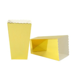 PUDEŁKA NA POPCORN ZŁOTE 6...