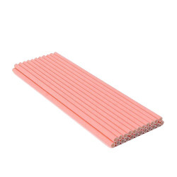 SŁOMKI PAPIEROWE RÓŻOWE 10...