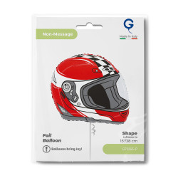 BALON FOLIOWY GRABO 15" KASK MOTOCYKLISTY