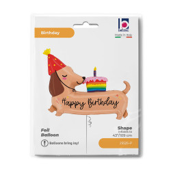 BALON FOLIOWY GRABO 43" JAMNIK URODZINOWY