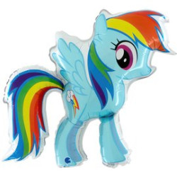 BALON FOLIOWY GRABO 33" MY LITTLE PONY RAINBOW DASH