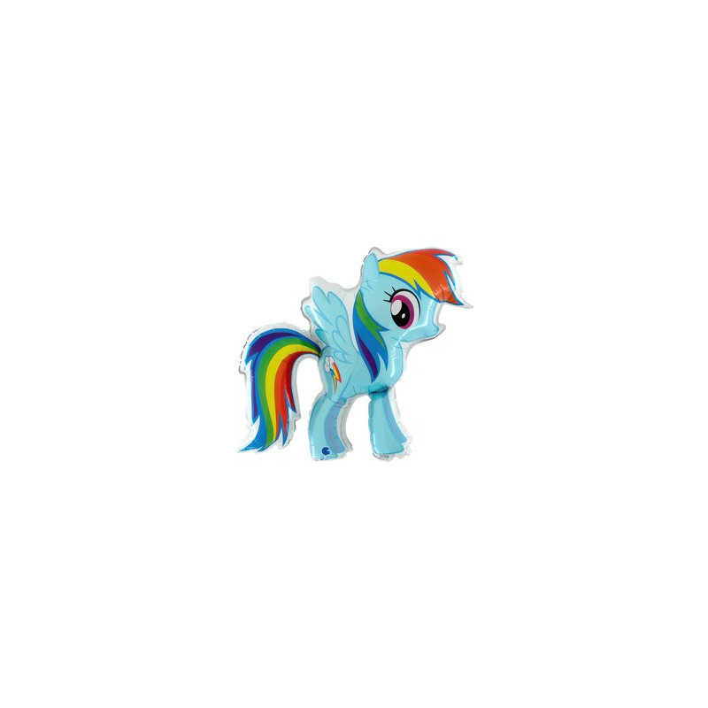 BALON FOLIOWY GRABO 33" MY LITTLE PONY RAINBOW DASH