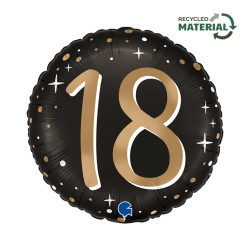 BALON FOLIOWY GRABO 18" SPARKLING 18 PAKOWANY