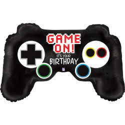 BALON FOLIOWY GRABO 32" GAME CONTROLLER BIRTHDAY PAKOWANY