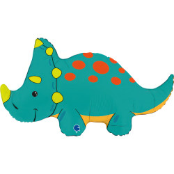 BALON FOLIOWY GRABO 30" TRICERATOPS PAKOWANY